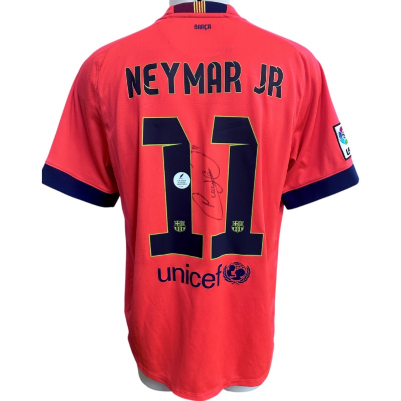 Neymar's Barcelona Signed Official Shirt, 2014/15