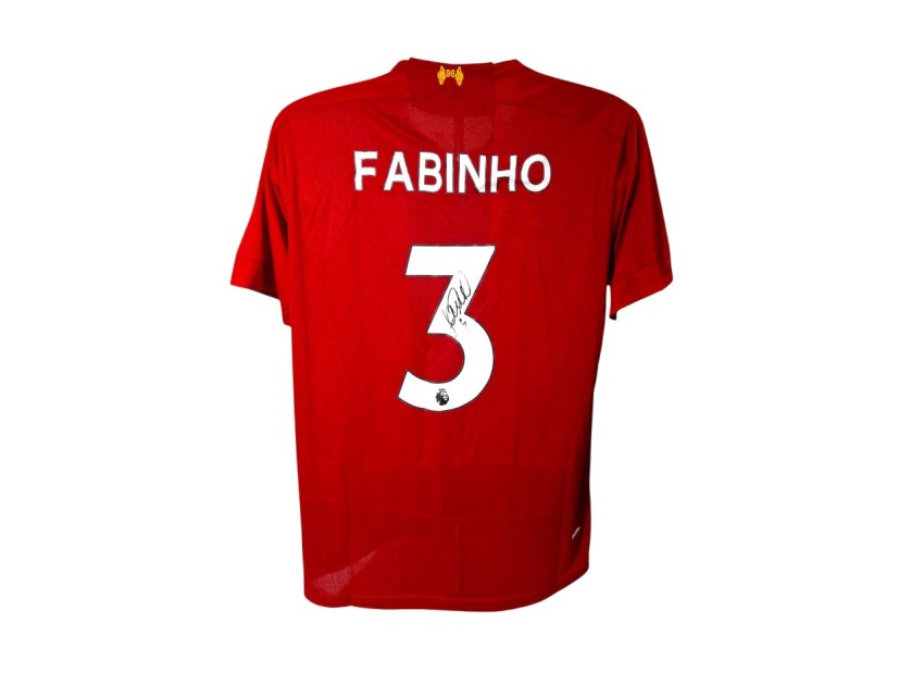 Maglia replica Fabinho Liverpool 2019/20 - Autografata