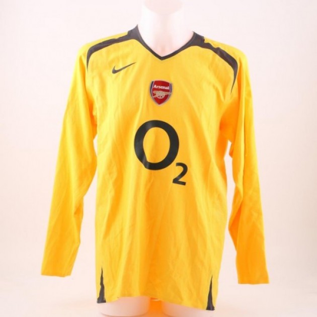 Fabregas' Arsenal match issued/worn shirt, Champions League 2005/2006