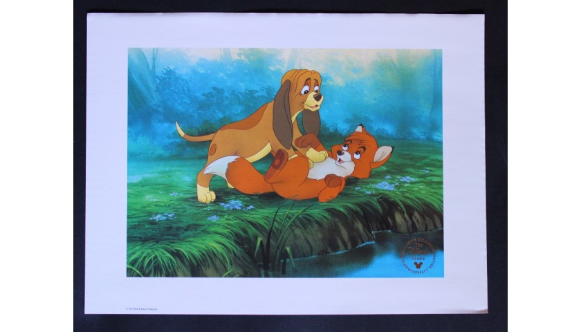 The Fox and the Hound – Disney Original Lithograph