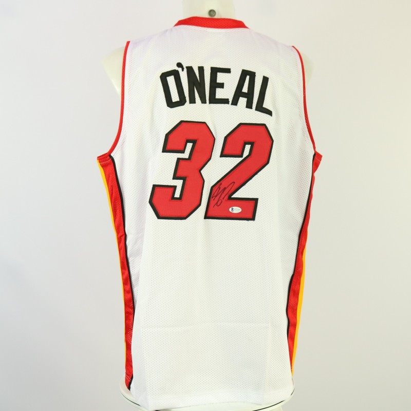 Maglia replica O'Neal Miami Heat - Autografata + COA