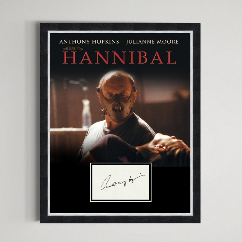 Anthony Hopkins - Hannibal Signed Display