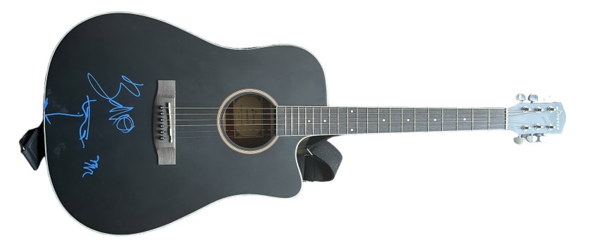 Bono of U2 Signed Acoustic Guitar