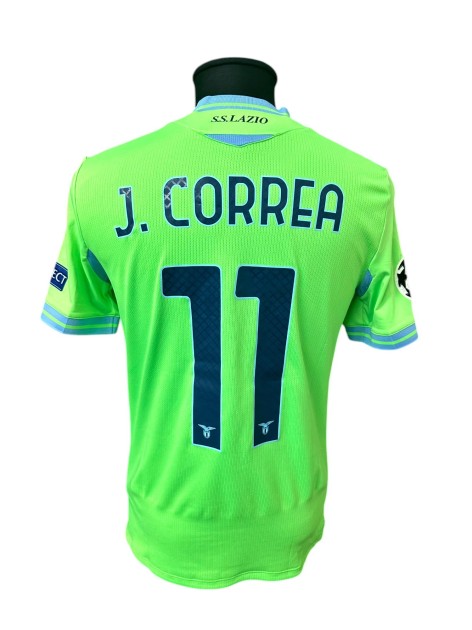 Correa's Zenit vs Lazio Unwashed Shirt, UCL 2020