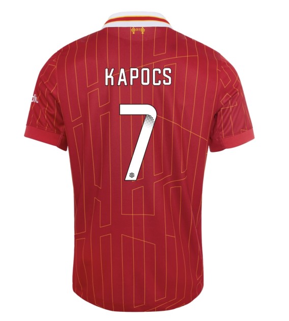 Collezione "Futuremakers x Liverpool FC" di Cornelia Kapocs - Camicia indossata durante la partita