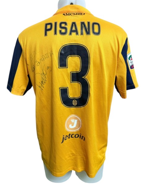 Pisano's Hellas Verona Signed Match-Worn Shirt, 2015/16