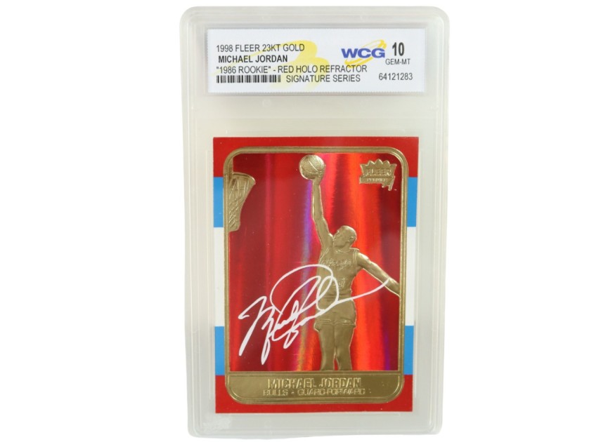 Michael Jordan Limited Edition Gold Card 