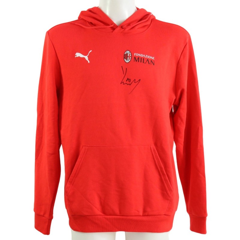 Fondazione Milan Sweatshirt Signed by Yunus Musah