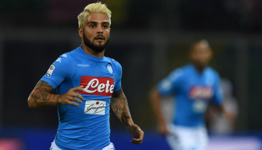 Insigne's Napoli Match Shirt, 2016/17