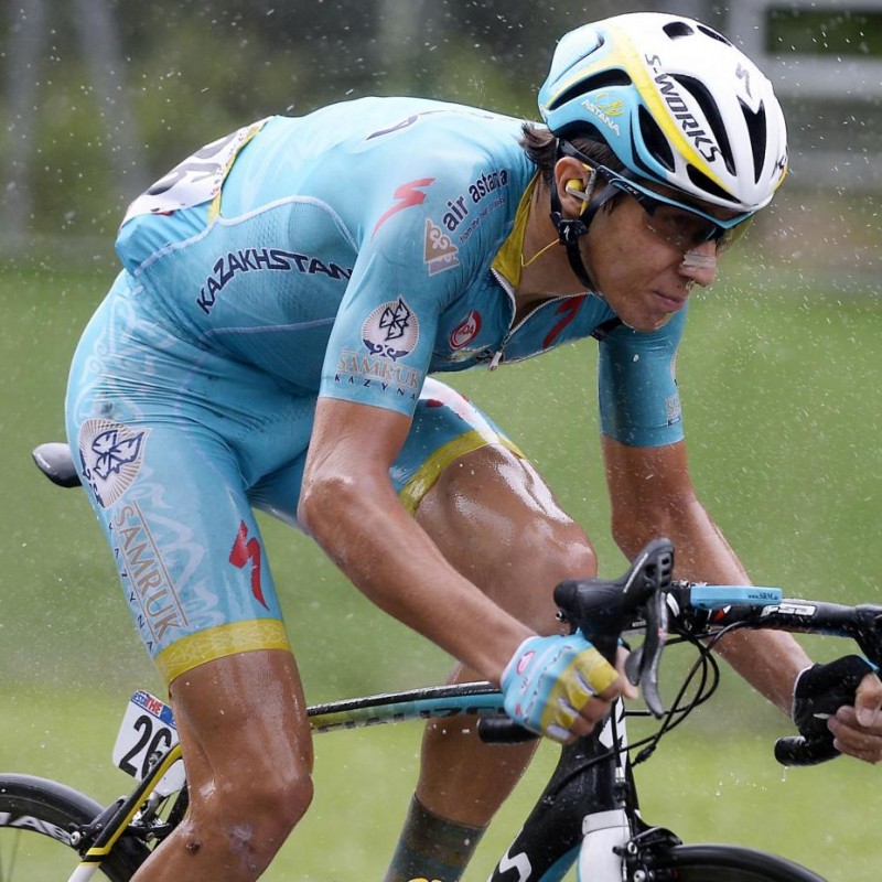 Diego Rosa's Worn Shirt, 2016 Tour de France - Autographed