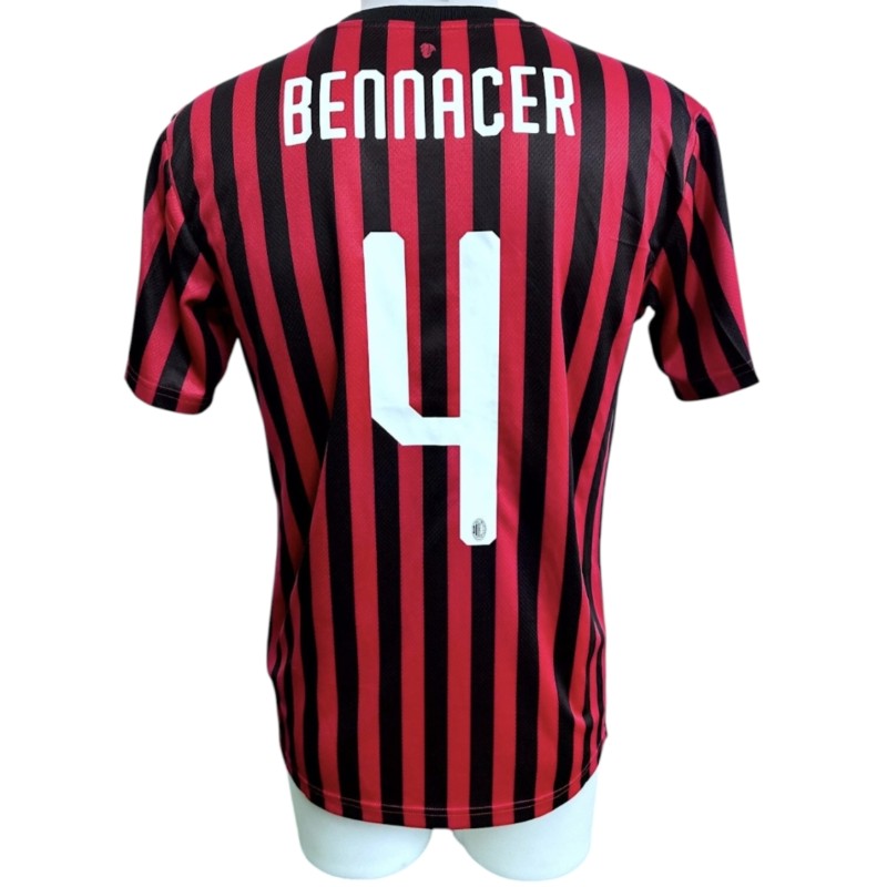 Bennacer's Milan Match-Issued Shirt, 2019/20