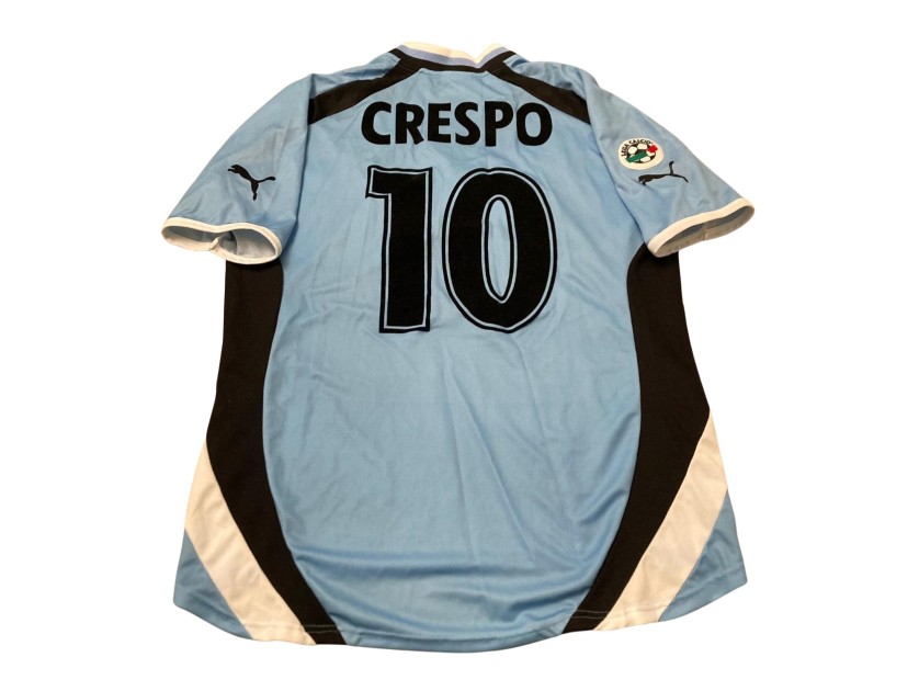 Maglia Crespo Lazio preparata 2000/01