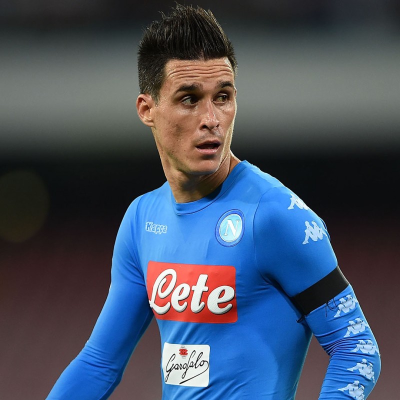 Callejon's Napoli Shirt, Issued/Worn 2016/17 Serie A