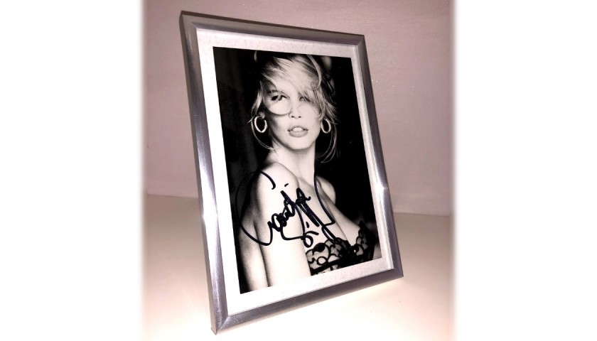 Claudia Schiffer Signed Photograph