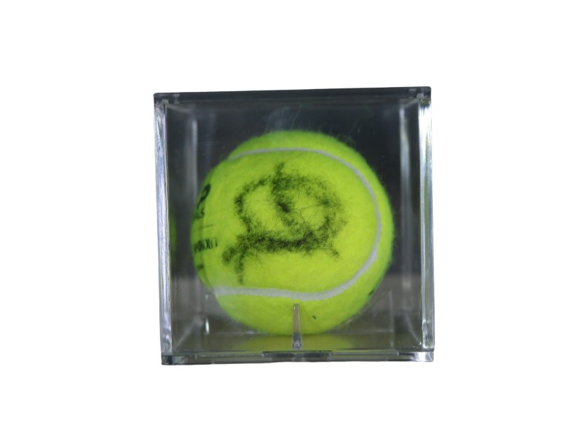 Tennis Ball - Signed by Jannik Sinner