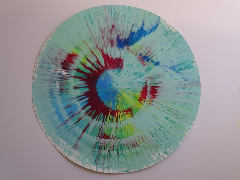 "Spin" by Damien Hirst 