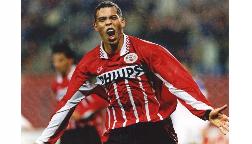 Maglia gara Ronaldo PSV, 1995/96 - Autografata