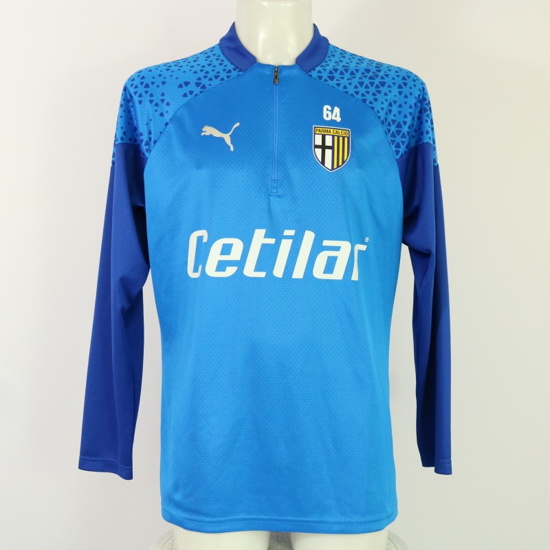 Cyprien's Parma Worn Pre-Match Sweatshirt, 2023/24