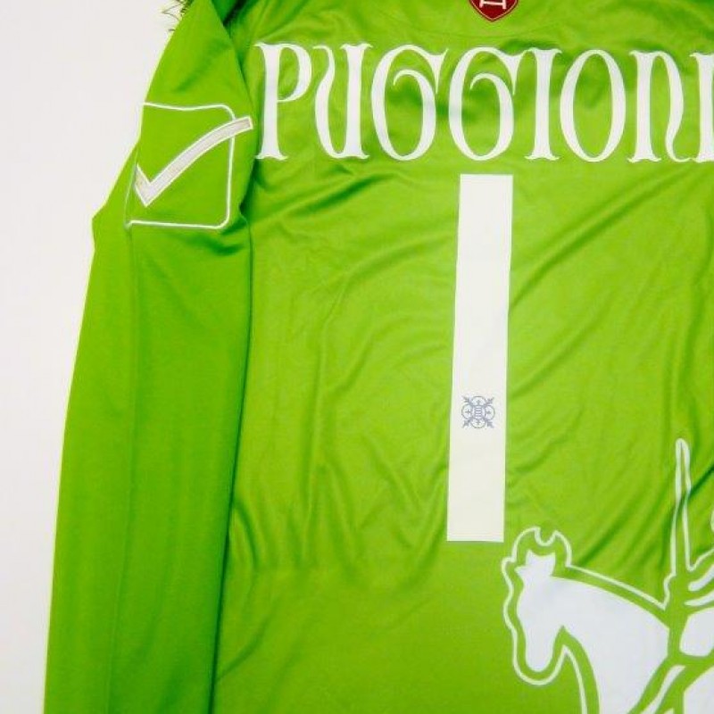Chieo Verona match issued shirt, Puggioni, Serie A 2013/2014