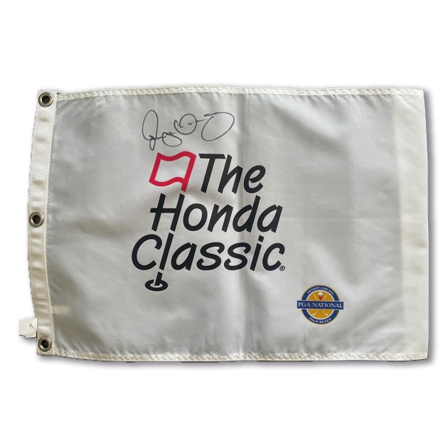 Rory McIlroy Honda Classic 2012 Winner Signed Flag