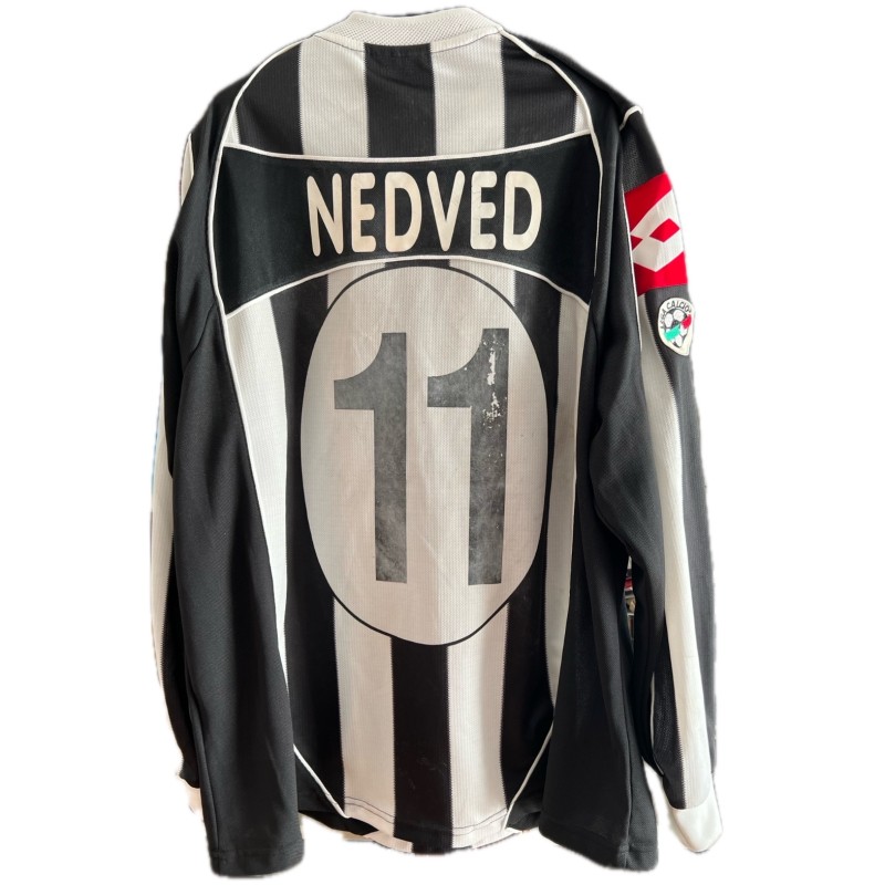 Nedved's Juventus Match-Worn Shirt, 2002/03