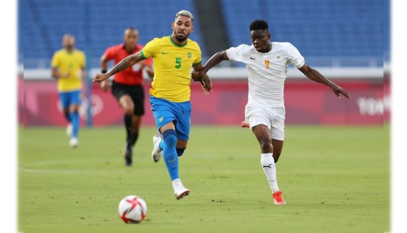 Maglia gara Douglas Luiz Brasile, Tokyo 2020