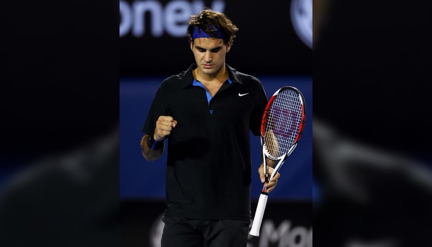 Roger Federer's Signed Match Shirt, Australian Open 2008