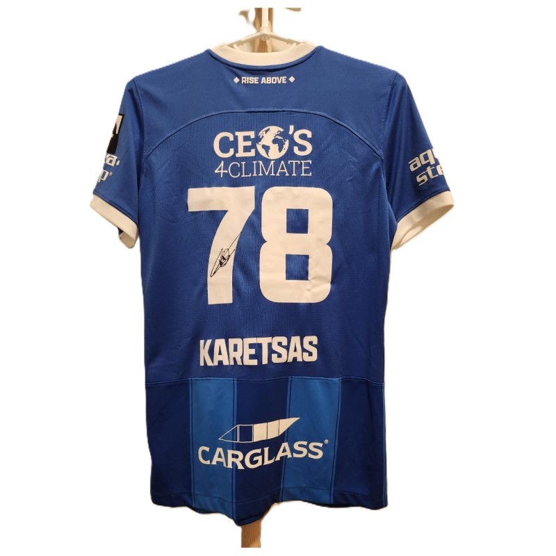Konstantinos Karetsas' Jong Genk 2023/2024 Signed Match Issued Shirt