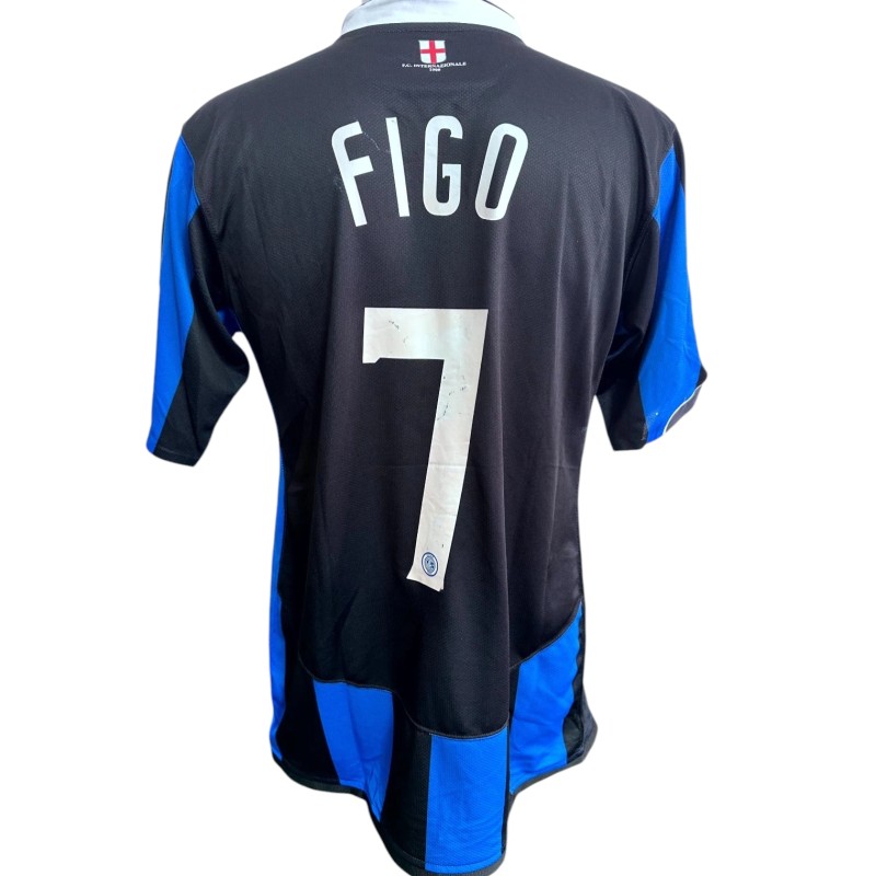 Figo's Match-Issued Shirt, Inter vs Roma TIM Cup Finals 2007