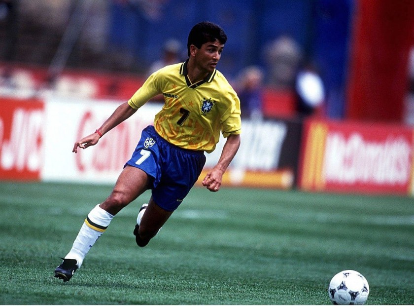 Bebeto's Official Brazil Signed Shirt, 1994