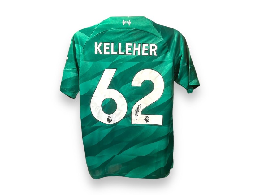 Maglia replica firmata di Caoimhin Kelleher per il Liverpool 2023/24