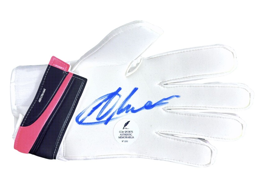 Puma Goalkeeper Match-Issued Glove - Signed by Alisson Becker
