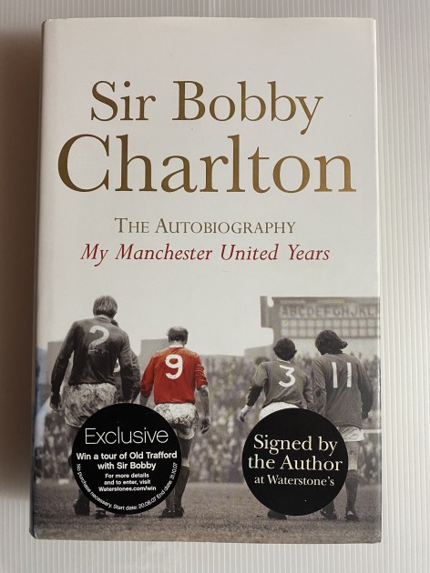 Sir Bobby Charlton's “My Manchester United Years” Signed Book
