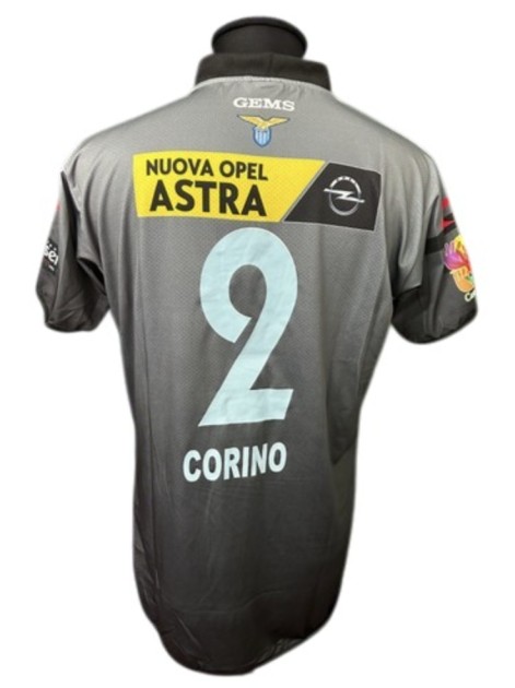 Corino's Lazio Match-Worn Shirt, 2013/14 - "Di Padre in Figlio" Special Match