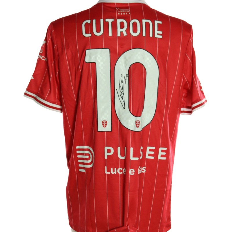 Cutrone's Signed Unwashed Shirt, Monza vs Empoli 2026