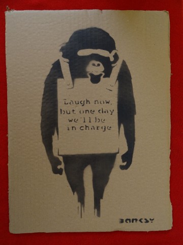 Banksy Dismaland Souvenir Cardboard (Attributed)