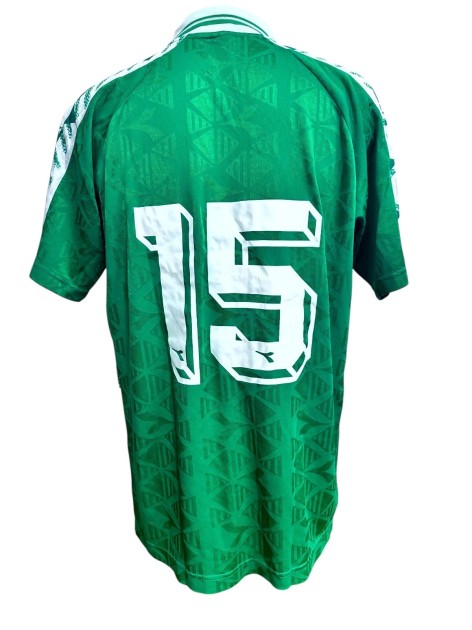 Avellino Match-Worn Shirt, 1995/96 + Mertens' Napoli Match-Issued Shirt, 2011/12