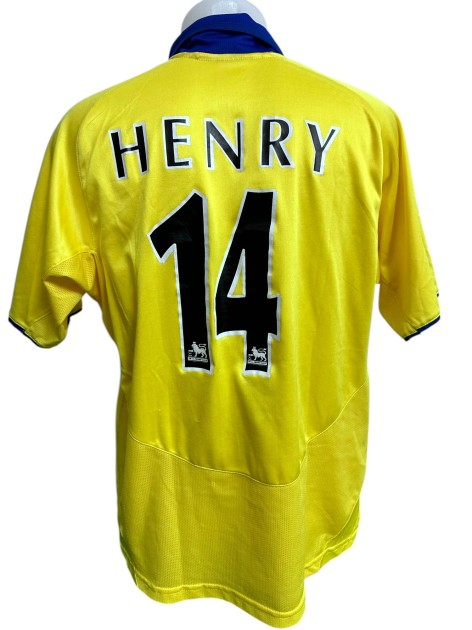 Henry's Arsenal Official Shirt, 2003/04