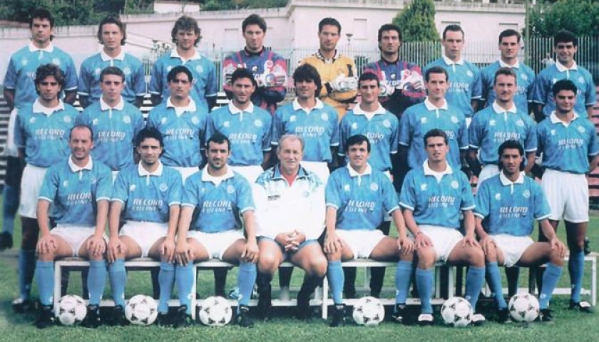 Tagliatela's Napoli Worn Serie A 1994/95 Signed Shirt