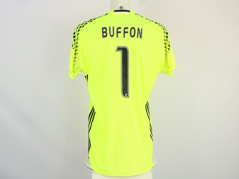 Buffon's Juventus Match-Issued Shirt, 2016/17