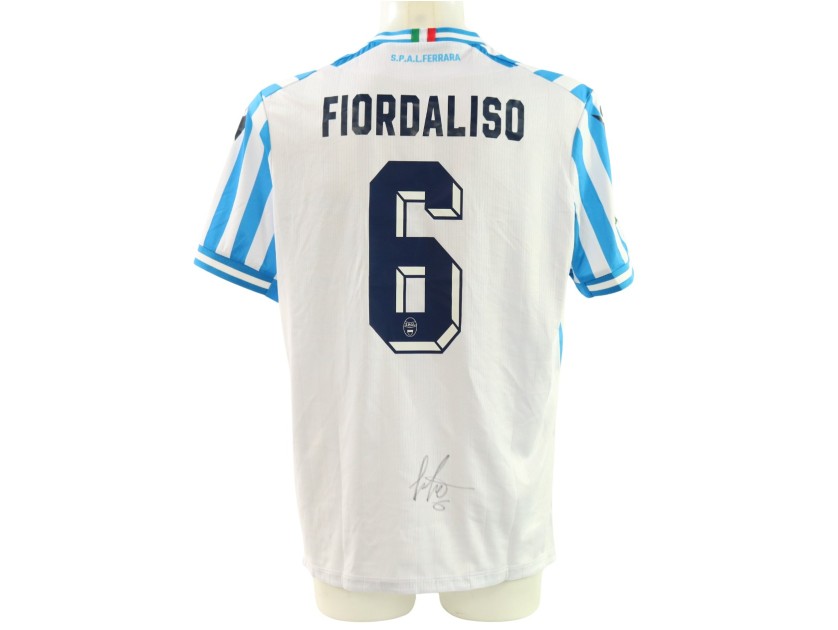 Fiordaliso's Signed Unwashed Shirt, SPAL vs Rimini 2025 