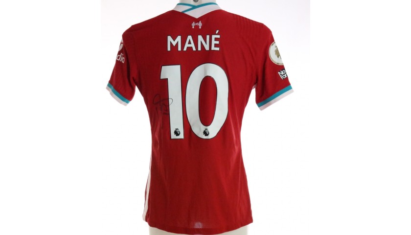 Mane's Liverpool FC Match-Issued and Signed Shirt, Limited Edition 20/21