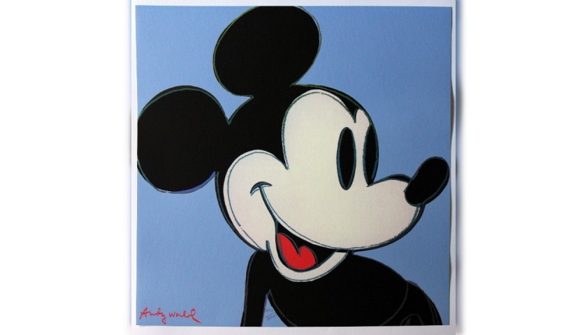 'Mickey Mouse' - Offset Lithograph by Andy Warhol