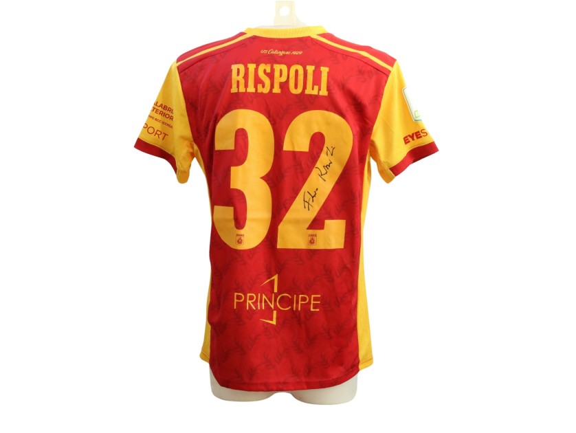 Rispoli's Signed Match-Issued Shirt, Spezia vs Catanzaro 2025