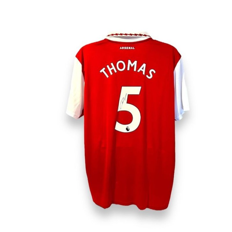 Thomas Partey's Arsenal 2023/24 Signed Official Shirt 