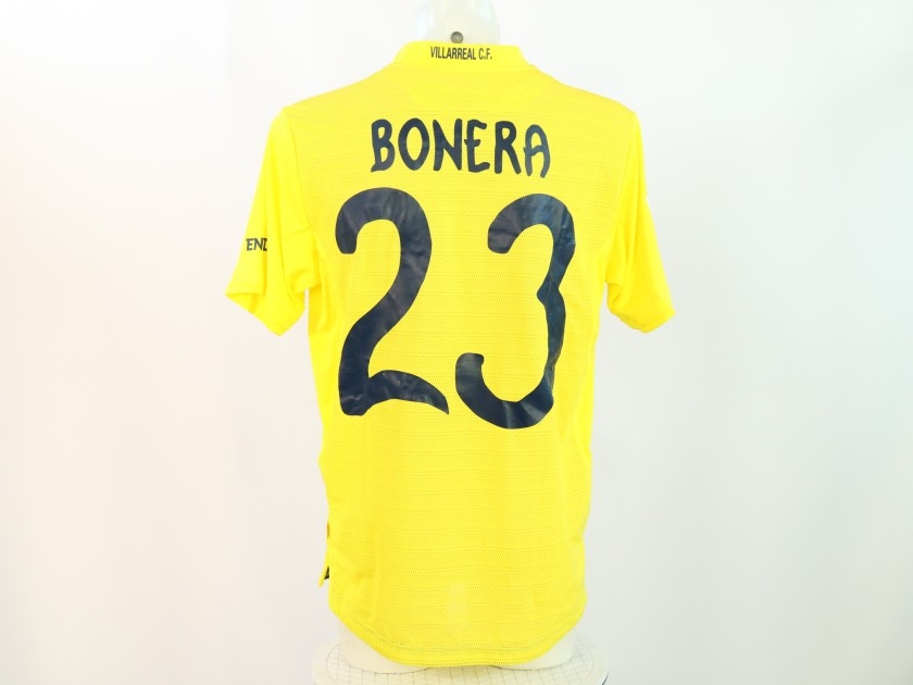 Bonera's Villarreal Issued Shirt, 2015/16