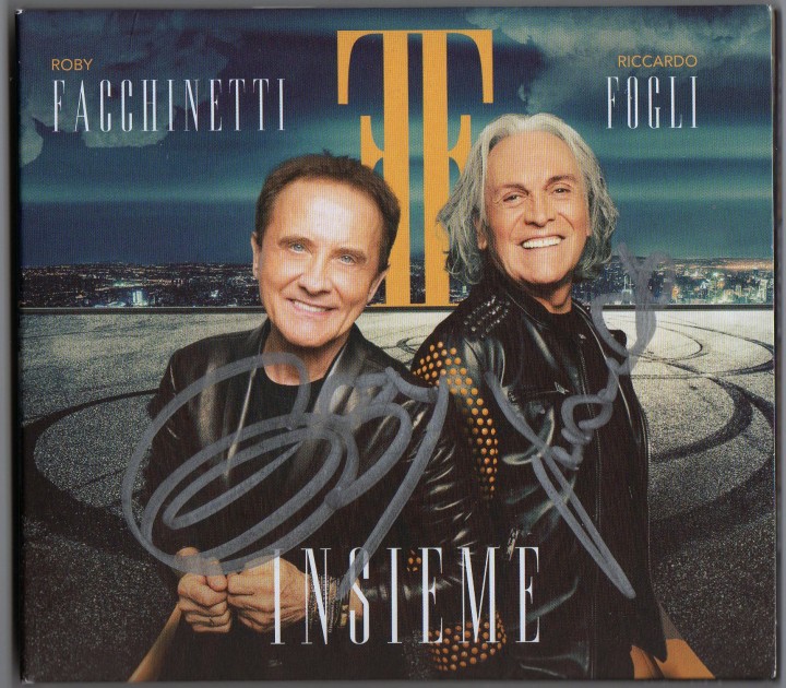 Insieme” CD Signed by Roby Facchinetti e Riccardo Fogli - CharityStars