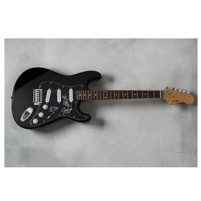 Rush Signed Electric Guitar