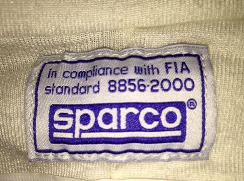 Nico Rosberg Williams F1 2008 worn Sparco Complete Race Nomex 'ALL SAINTS'