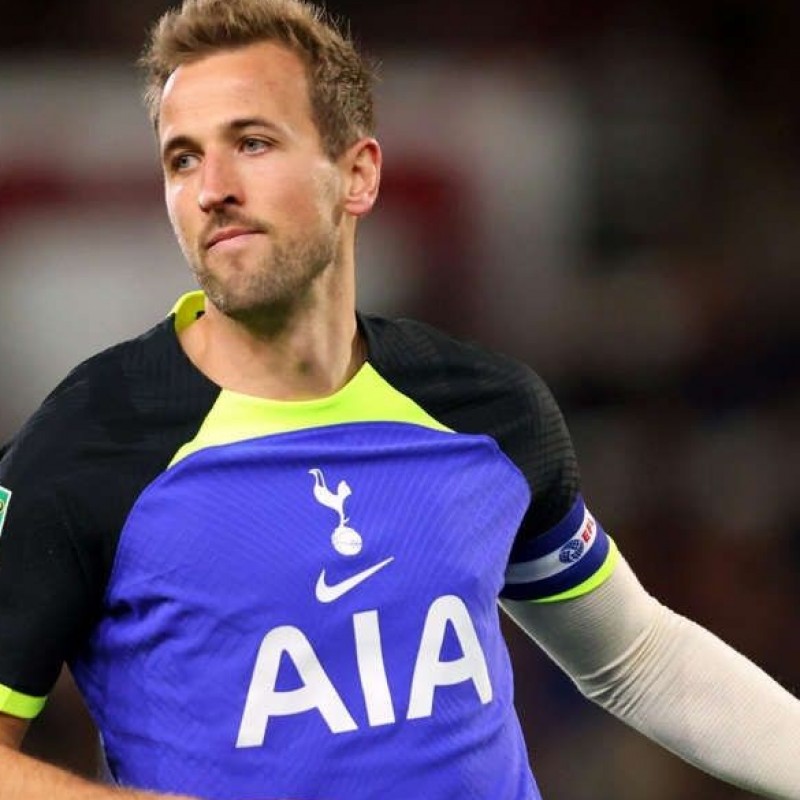 Kane's Tottenham FC 2022/23 Signed Official Away Shirt